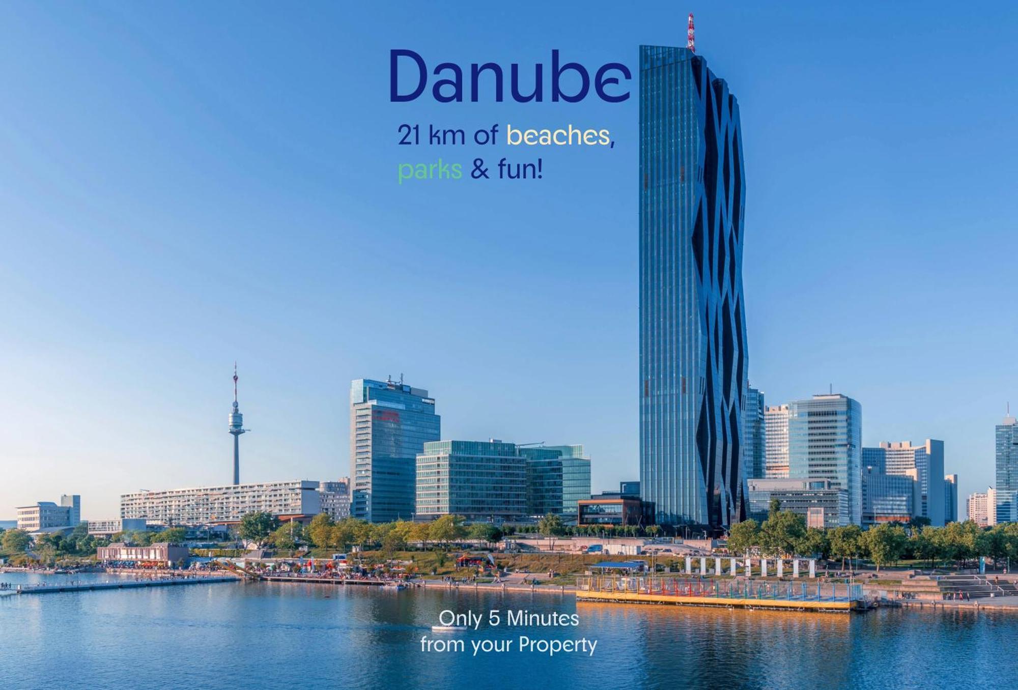 Welcoming 2Br Apt. Near Danube & Millenium Tower Βιέννη Εξωτερικό φωτογραφία
